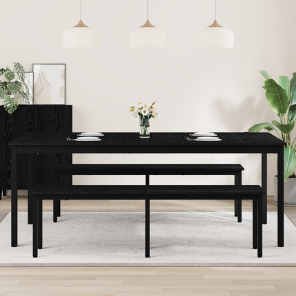 Matbord 200 x 100 x 75 cm Konstruerat trä Rektangulär