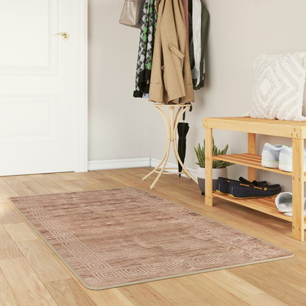 Mattlöpare MARSA Vit 100 x 150 cm Polyester och PVC