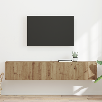TV Vägghylla 2 st Artisan Ek Konstruerat trä