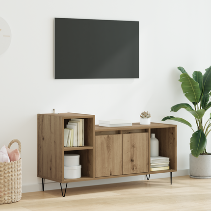 TV-skåp 100 x 35 x 55 cm Artisan Ek Konstruerat trä