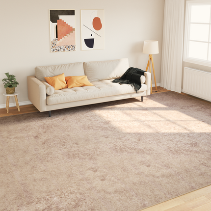 Mattlöpare MARSA Beige 300 x 400 cm Polyester och PVC