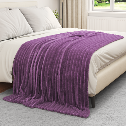 Filtar 6 st Lila 200 x 150 cm 4.75 Fleece