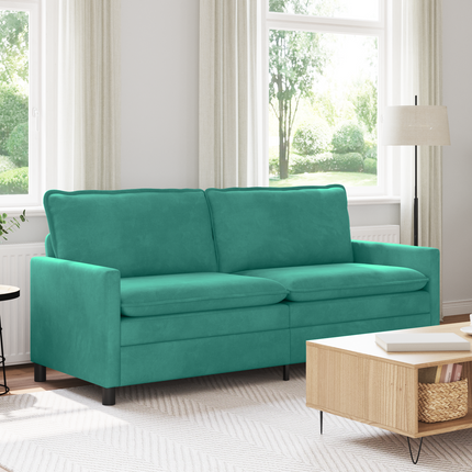 Soffa Turkos 196 x 81 x 87,5 cm Sammet
