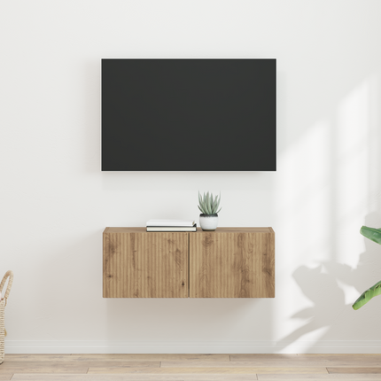 TV Vägghylla 2 st Artisan Ek Konstruerat trä