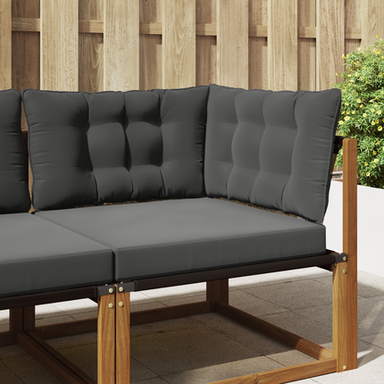 Utomhus Soffa Kudde Polyester Antracit 80 x 43 x 10 cm