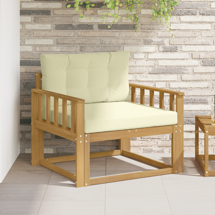 Utomhus Mellansoffa Polyester Vit