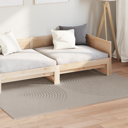 Områdesmattor Rektangulär GALATI Beige 230 x 160 cm Polyester