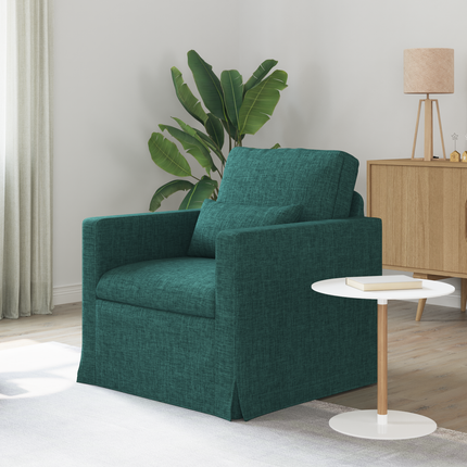 Soffa Mörkgrön 78 x 78 x 80 cm tyg