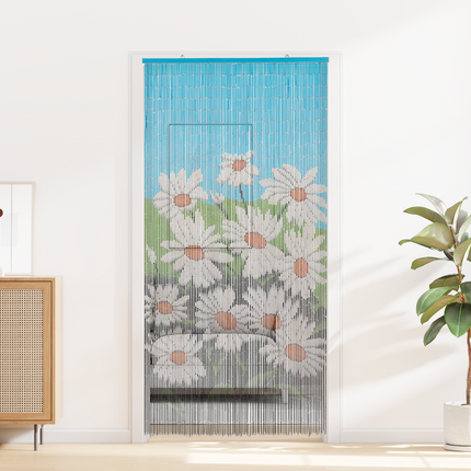 Insektsdörrgardin flerfärgad 200 x 100 cm Bambu