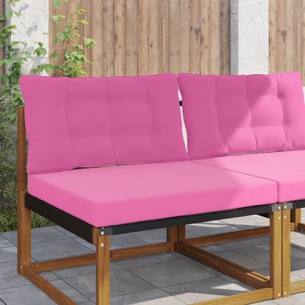 Utomhus Soffa Kudde Polyester Rosa 80 x 68,5 x 8 cm