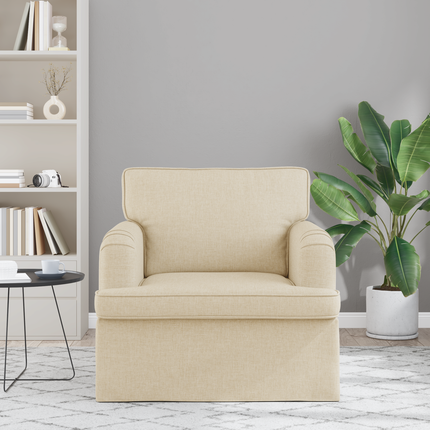 Soffa Kräm 84 x 80 x 85 cm tyg