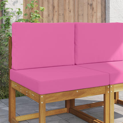 Utomhus Soffa Kudde Polyester Rosa 60 x 60 x 8 cm
