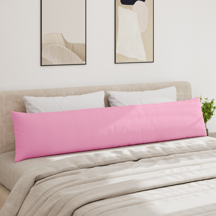 Sofakuddar 2 st tyg Rosa 200 x 40 cm