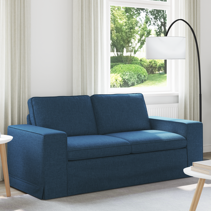 Soffa Blå 182 x 80 x 82 cm tyg