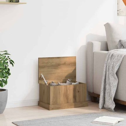 Förvaringslåda artisan ek 30x50x28 cm konstruerat trä