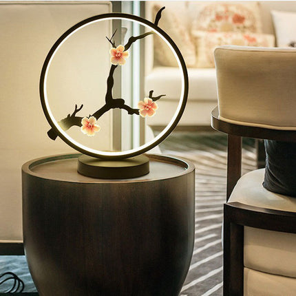 Chinese style ceramic table lamp LED table lamp