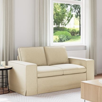 Soffa Kräm 162 x 80 x 82 cm tyg