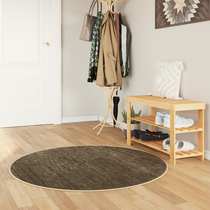 Mattlöpare MARSA Skogsgrön 120 x 120 cm Polyester och PVC