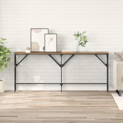 Konsolbord Gammalt trä 180 x 30 x 75 cm Konstruerat trä