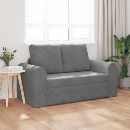 Soffsäng Mörkgrå 148 x 71 x 83 cm Sammet