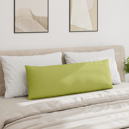Sofakuddar 2 st tyg Ljusgrön 120 x 40 cm