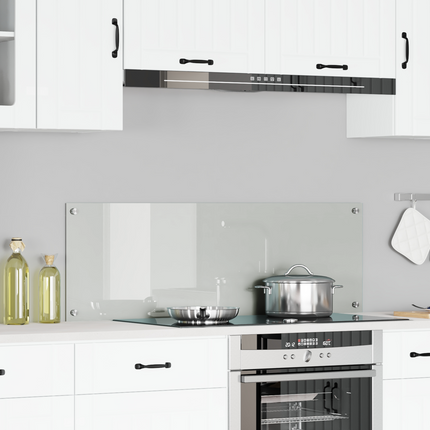 Köksskydd Transparent 120 x 40 cm härdat glas