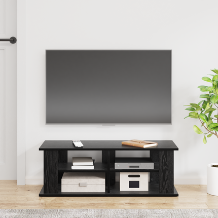 TV-ställ Svart Ek 96 x 35 x 33,5 cm