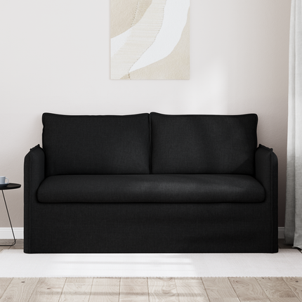 Soffa Svart 156 x 82 x 85 cm tyg