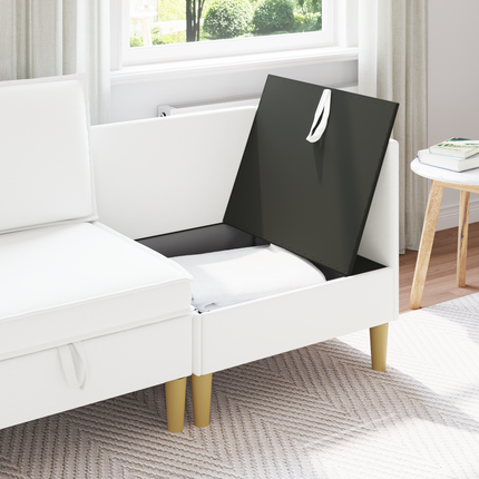Soffa med förvaring Tyg