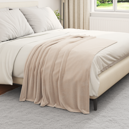 Filtar 6 st Beige 130 x 150 cm 2.98 Fleece