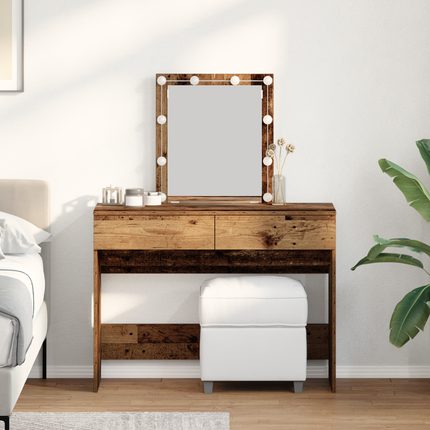 Smyckebord Gammalt trä 100 x 40 x 130 cm Konstruerat trä