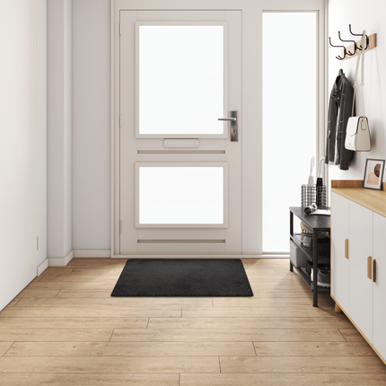Matta-runner Svart 100 x 100 cm 100% Polypropen Tuft