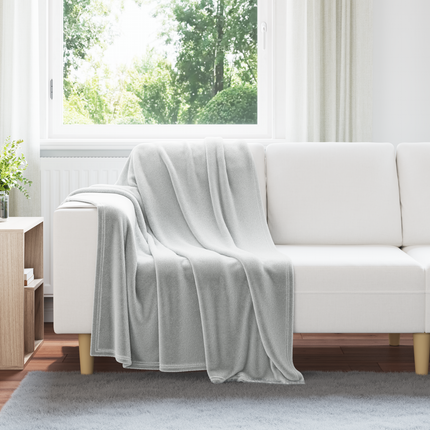 Filtar 6 st Grå 130 x 150 cm 3.04 Fleece
