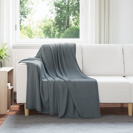 Filtar 24 st Mörkgrå 170 x 130 cm 7.81 Fleece