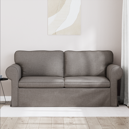 Soffa Taupe 175 x 82 x 80 cm tyg