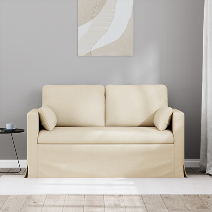 Soffa Kräm 139 x 78 x 80 cm tyg