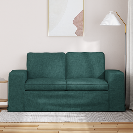 Soffa Mörkgrön 162 x 80 x 82 cm tyg