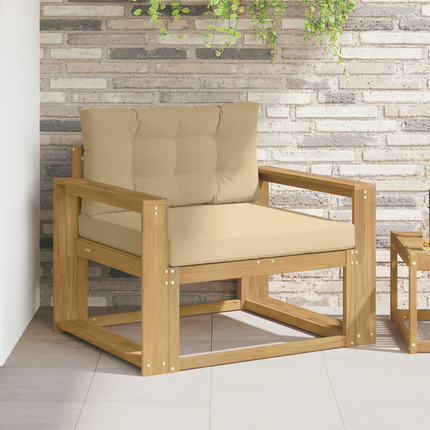 Utomhus Mellansoffa Polyester Vit
