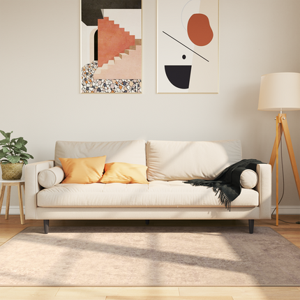 Mattlöpare MARSA Beige 120 x 170 cm Polyester och PVC