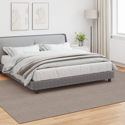 Områdesmattor Rektangulär LUGO Taupe 200 x 280 cm Polyester
