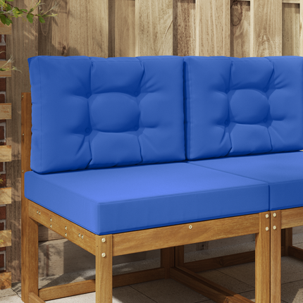 Utomhus Soffa Kudde Polyester Kungsblå 60 x 60 x 8 cm