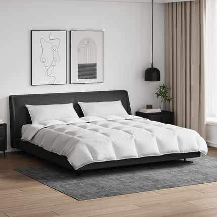 Täckeset med kudde 3 st Vit Dunfjäder