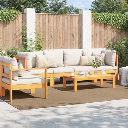 Områdesmattor Rektangulär AGIRA Naturfärg 280 x 200 cm