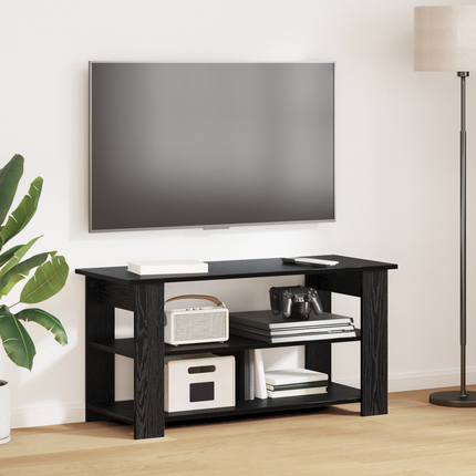 TV-ställ Svart Ek 100 x 40 x 50 cm