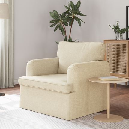 Soffa Kräm 84 x 80 x 85 cm tyg