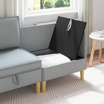 Soffa med förvaring Tyg