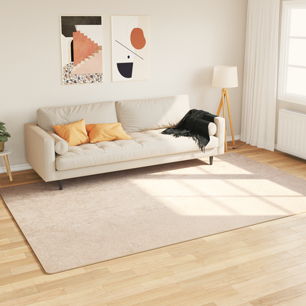 Mattlöpare MARSA Kräm 190 x 300 cm Polyester och PVC
