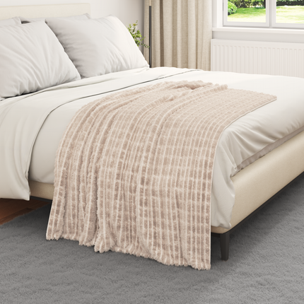 Kastfilt Beige 150 x 130 cm Fleece