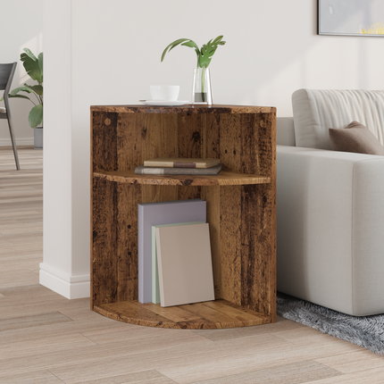 Sidobord Gammalt trä 39,7 x 39,7 x 60 cm Konstruerat trä