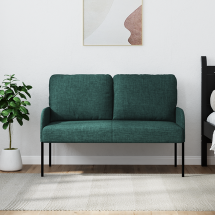 Soffor med kudde 110cm Mörkgrön Plywood
